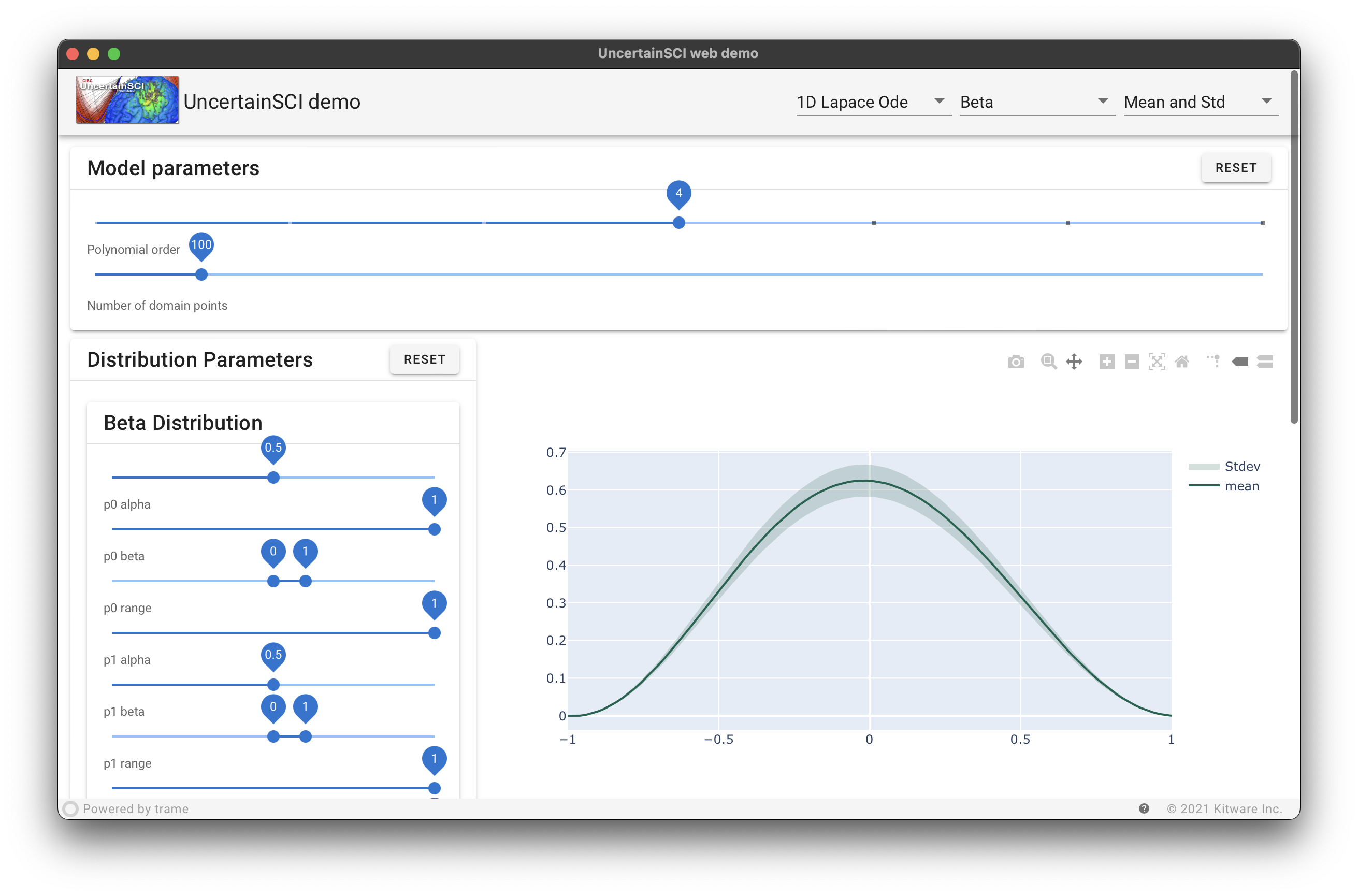 Application UI